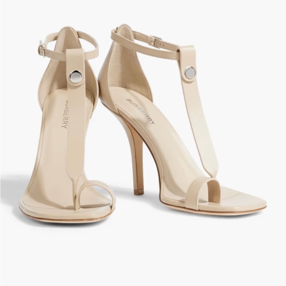 NWT Burberry Stiletto Heels